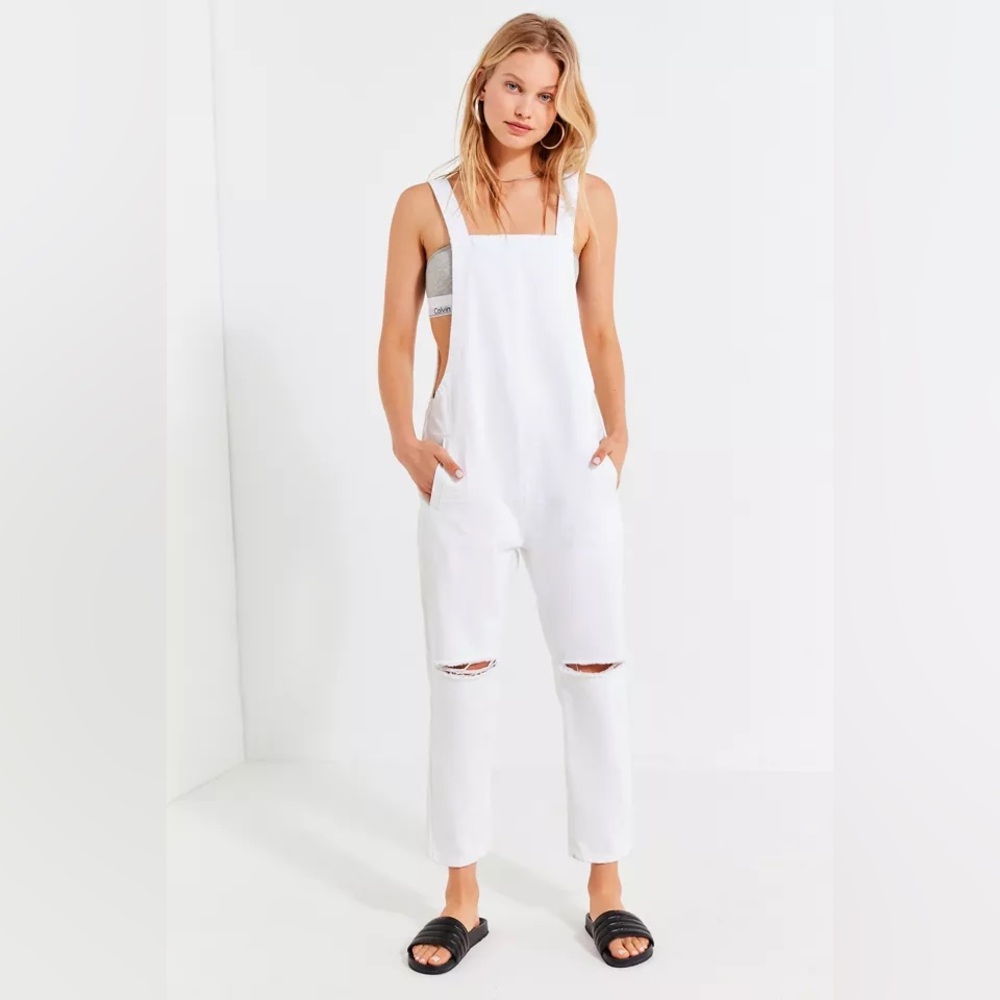 One x One Teaspoon Luxe Walker Overall Jumpsuit, NWT Retail $110, Size S